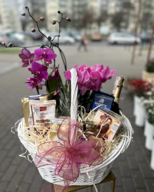 Kosz Prezentowy Storczyk - dodatkowe zdjęcie